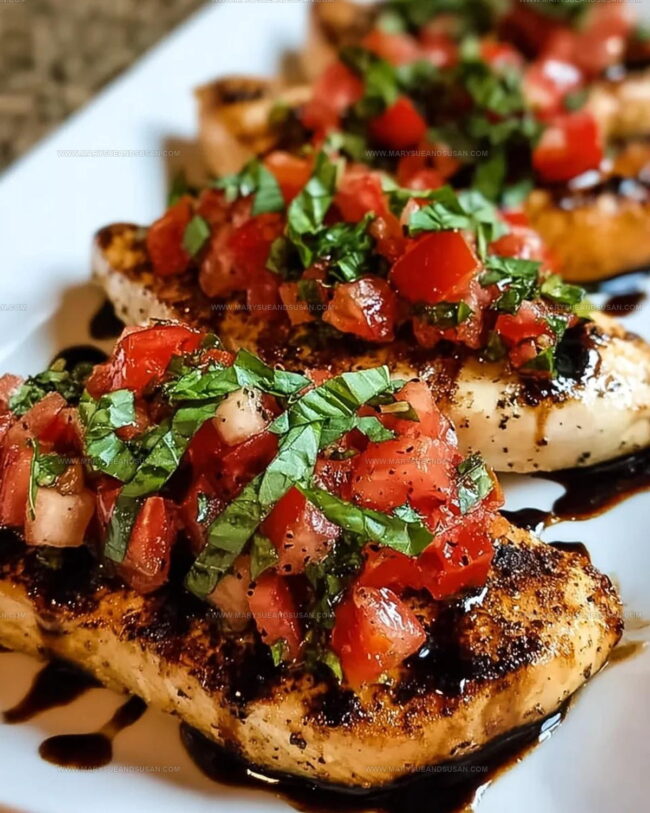 Chef’s Notes on Bruschetta Chicken