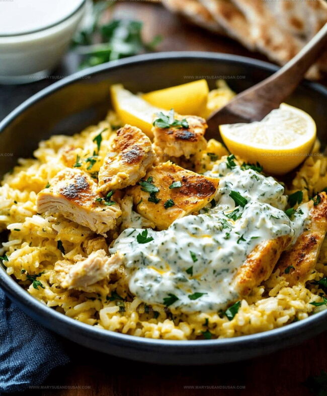 What Makes Chicken Tzatziki With Rice So Refreshing