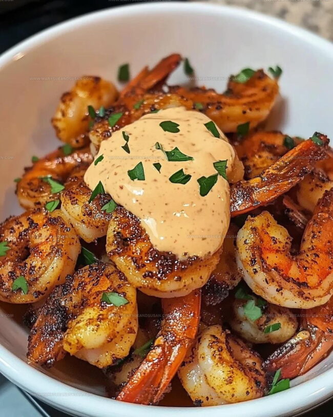 Standout Features Of Crispy Cajun Shrimp with Creamy Sauce