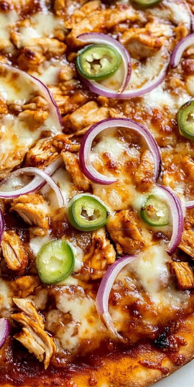 Making BBQ Chicken Pizza From Start To Finish